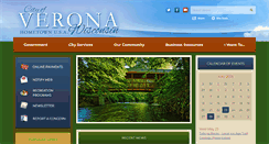Desktop Screenshot of ci.verona.wi.us